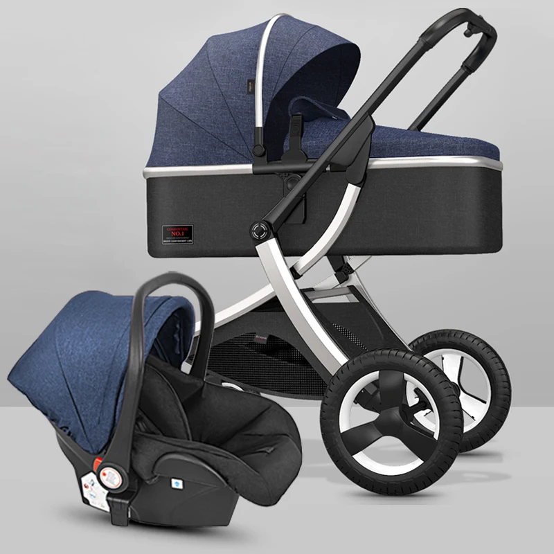 High landscape baby stroller 3 in 1 stroller can sit and lie two-way shock absorber lightweight folding newborn baby stroller
High landscape baby stroller 3 in 1 stroller can sit and lie two-way shock absorber lightweight folding newborn baby stroller