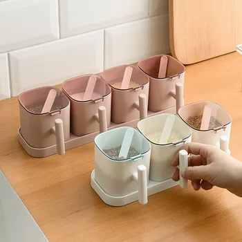Seasoning Jar Set Teapot Storage Tank Storage Bottle Home Decoration Food Condiment Container Kitchen Tool Herb Storage Box
Seasoning Jar Set Teapot Storage Tank Storage Bottle Home Decoration Food Condiment Container Kitchen Tool Herb Storage Box