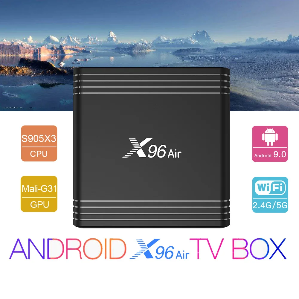 Top-Box Bluetooth Android 9.0 Smart TV Box 4GB 64GB Quad core Dual WiFi USB 3.0 Bluetooth 4.1 Google Player Youtube Set top box
Top-Box Bluetooth Android 9.0 Smart TV Box 4GB 64GB Quad core Dual WiFi USB 3.0 Bluetooth 4.1 Google Player Youtube Set top box