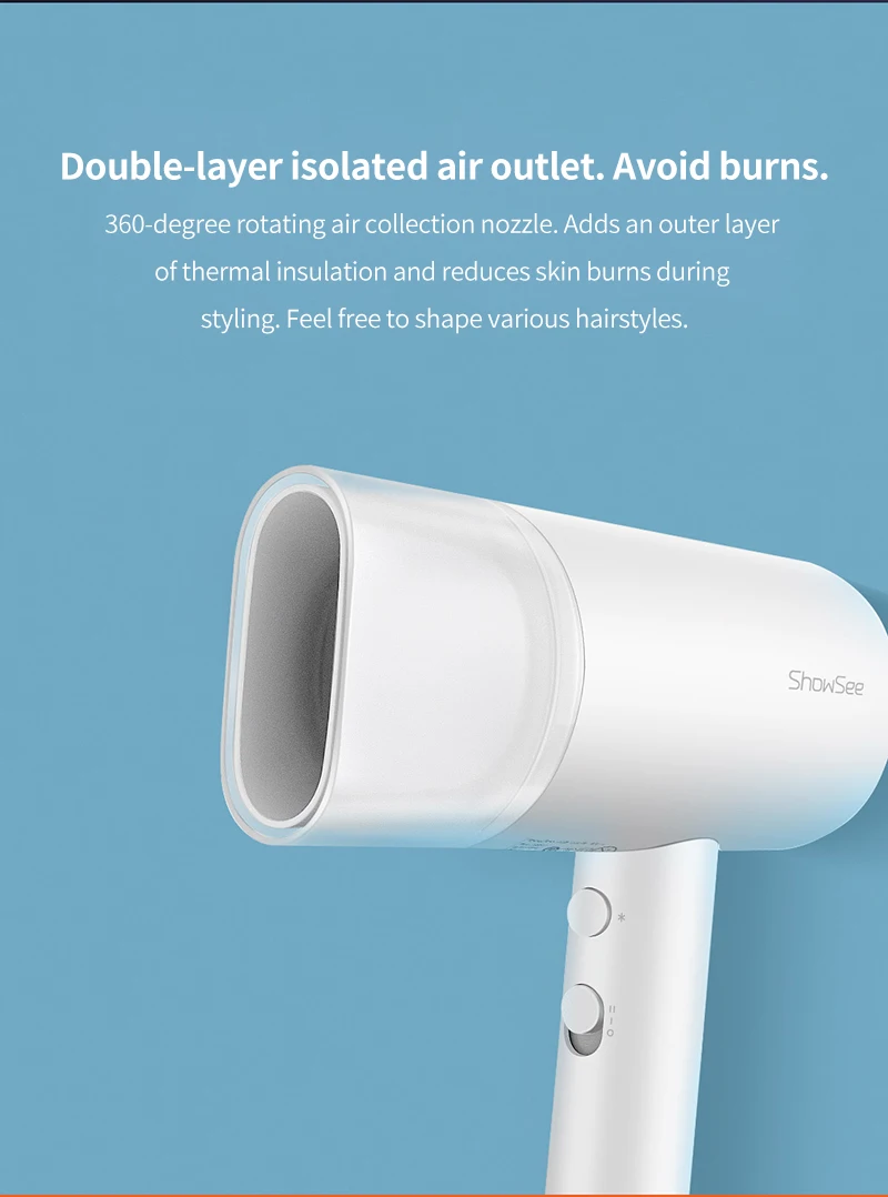 Xiaomi Showsee Hair Dryer A1 White