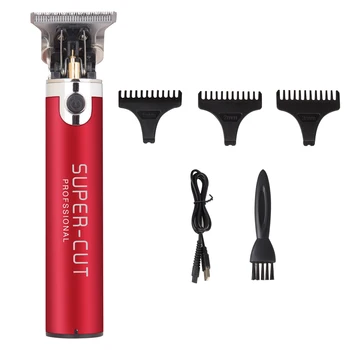 Electric Professional Rechargeable Hair Clipper Barber T Outliner USB Rechargeable Close Cutting Clippers 1/2/3mm Clippers
Electric Professional Rechargeable Hair Clipper Barber T Outliner USB Rechargeable Close Cutting Clippers 1/2/3mm Clippers