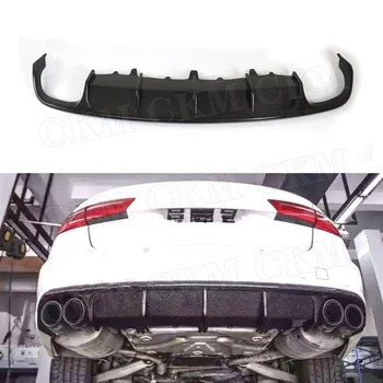 Carbon Fiber Rear Lip Diffuser Spoiler For Audi A6 Sline S6 C7 2013-2015 Fins Shark Style Skid Plate Car Bumper Guard
Carbon Fiber Rear Lip Diffuser Spoiler For Audi A6 Sline S6 C7 2013-2015 Fins Shark Style Skid Plate Car Bumper Guard