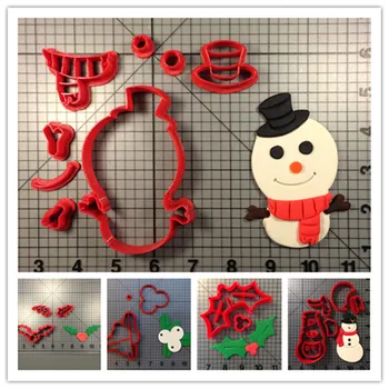 Christmas mistletoe baby snowman shape fondant cutters for Xmas celebrating cakes cookies 3D printed
Christmas mistletoe baby snowman shape fondant cutters for Xmas celebrating cakes cookies 3D printed