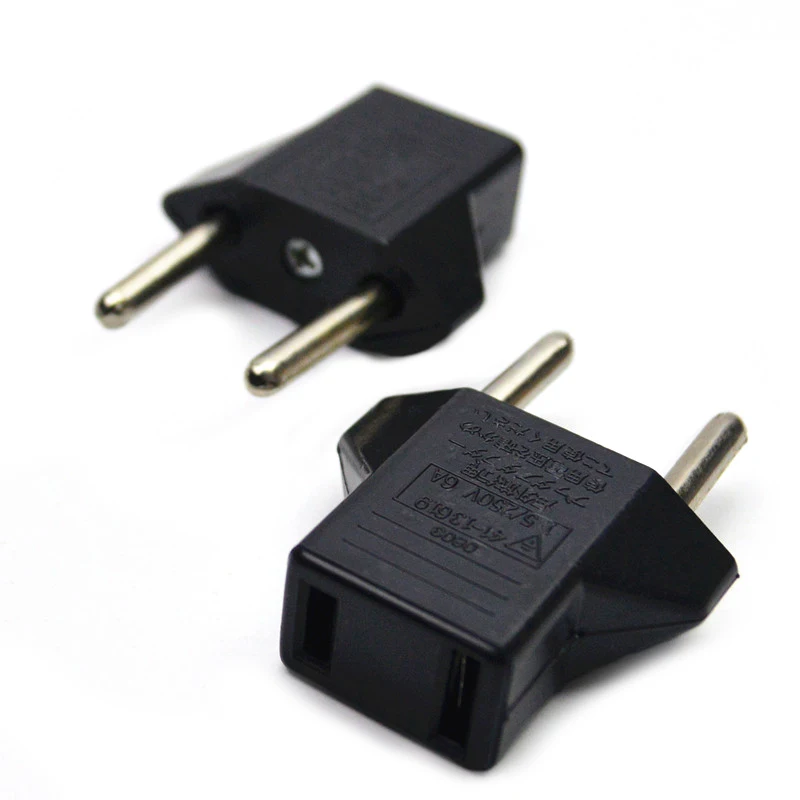 US to EU Plug Conversion Power Socket Plug travel Adapter plug Lighting Accessories adapter 0-250V
US to EU Plug Conversion Power Socket Plug travel Adapter plug Lighting Accessories adapter 0-250V