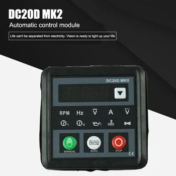 Generator Controller Engine Generator Control Module Controller DC20D MKII CLH@8
Generator Controller Engine Generator Control Module Controller DC20D MKII CLH@8