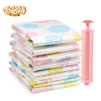 BUY IT Thick Vacuum Compression Bag Send Hand Pump Cotton Blanket Clothes Air Exhaust Vacuum Bag Storage Bag Large Size