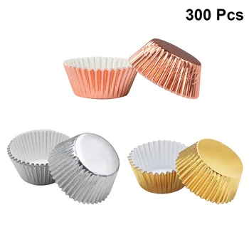 300pcs Thickened Aluminum Foil Muffin Cupcake Paper Cups Liners Cupcake Wrapper Muffin Cup Muffin Mold For Baking Cup Cake Cups
300pcs Thickened Aluminum Foil Muffin Cupcake Paper Cups Liners Cupcake Wrapper Muffin Cup Muffin Mold For Baking Cup Cake Cups
