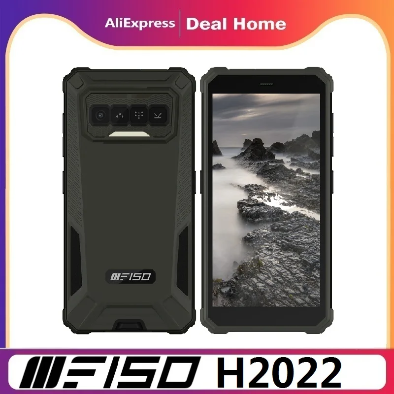 Прочный смартфон IIIF150 H2022 4G LTE 4 Гб + 32 ГБ 5 дюйма HD 4800 мАч Android 11 фотокамера 13 МП