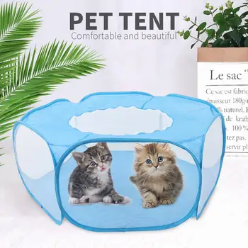 Cage Exercise Fence Yard Tent Pop Open Outdoor/Indoor Hamster Playpen Transparent Small Animals Breathable Portable
Cage Exercise Fence Yard Tent Pop Open Outdoor/Indoor Hamster Playpen Transparent Small Animals Breathable Portable