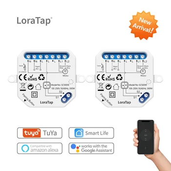 Tuya Smart Life Wifi Curtain Switch for Motorized lnsect Screens works with Google Assistant and Echo Alexa Voice Control
Tuya Smart Life Wifi Curtain Switch for Motorized lnsect Screens works with Google Assistant and Echo Alexa Voice Control