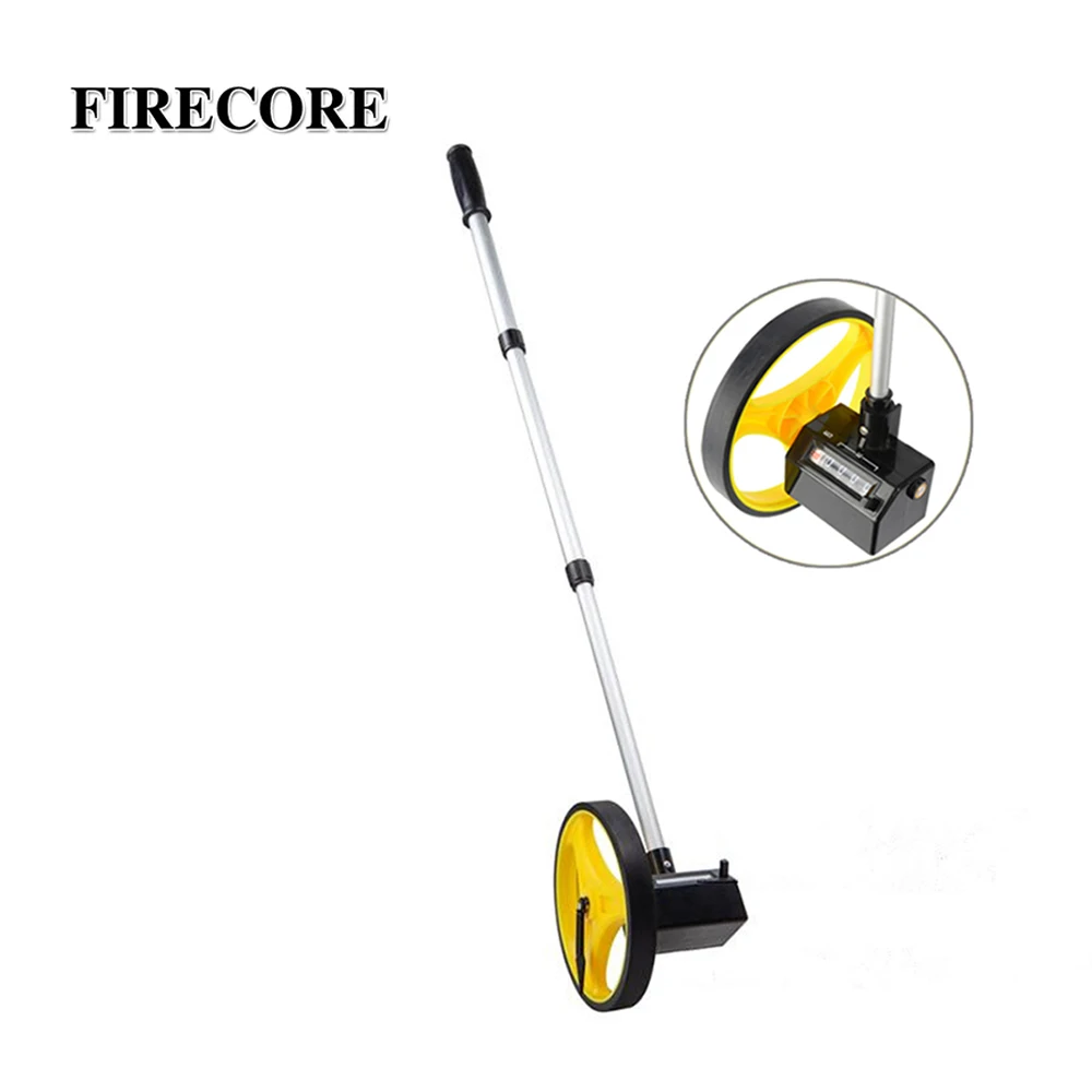 FIRECORE Foldable Flexible Distance Measuring wheel With Digital Display 0-9999M Long Distance Measuring wheel Single Wheel 
FIRECORE Foldable Flexible Distance Measuring wheel With Digital Display 0-9999M Long Distance Measuring wheel Single Wheel