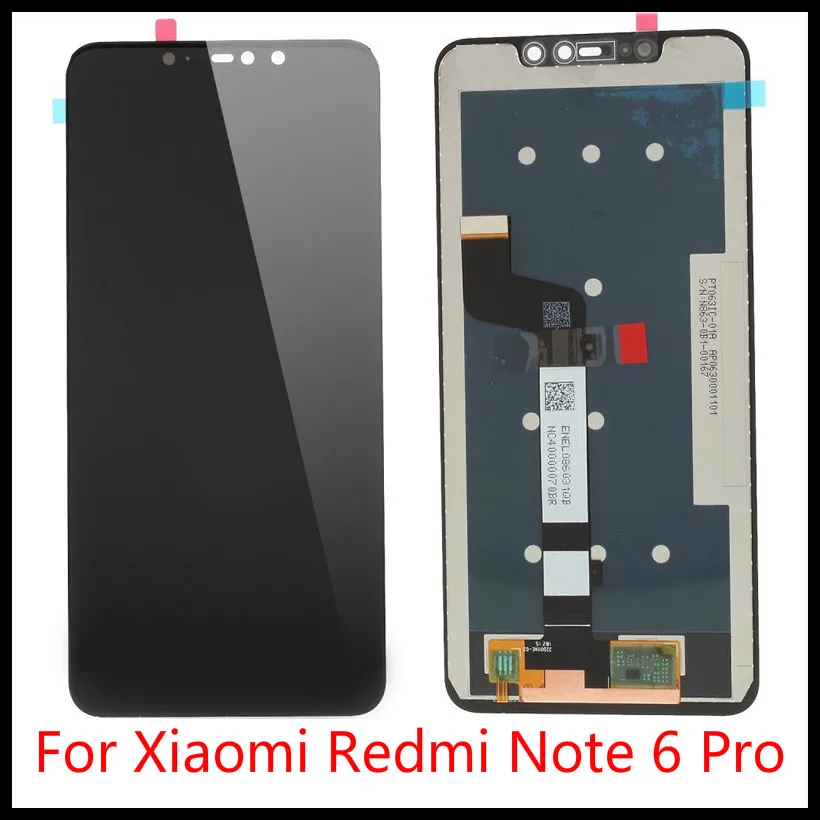 6.26inch LCD for Xiaomi Redmi Note 6 Pro LCD Display Touch Screen Digitizer LCD Redmi Note6 Pro Assembly Repair Screen+Tools kit
6.26inch LCD for Xiaomi Redmi Note 6 Pro LCD Display Touch Screen Digitizer LCD Redmi Note6 Pro Assembly Repair Screen+Tools kit