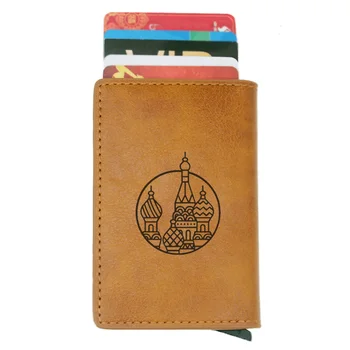 Classic Saint Basil's Cathedral Credit Card Holder Men And Women Metal RFID Vintage Aluminium Box PU Leather Fashion Card Wallet
Classic Saint Basil's Cathedral Credit Card Holder Men And Women Metal RFID Vintage Aluminium Box PU Leather Fashion Card Wallet