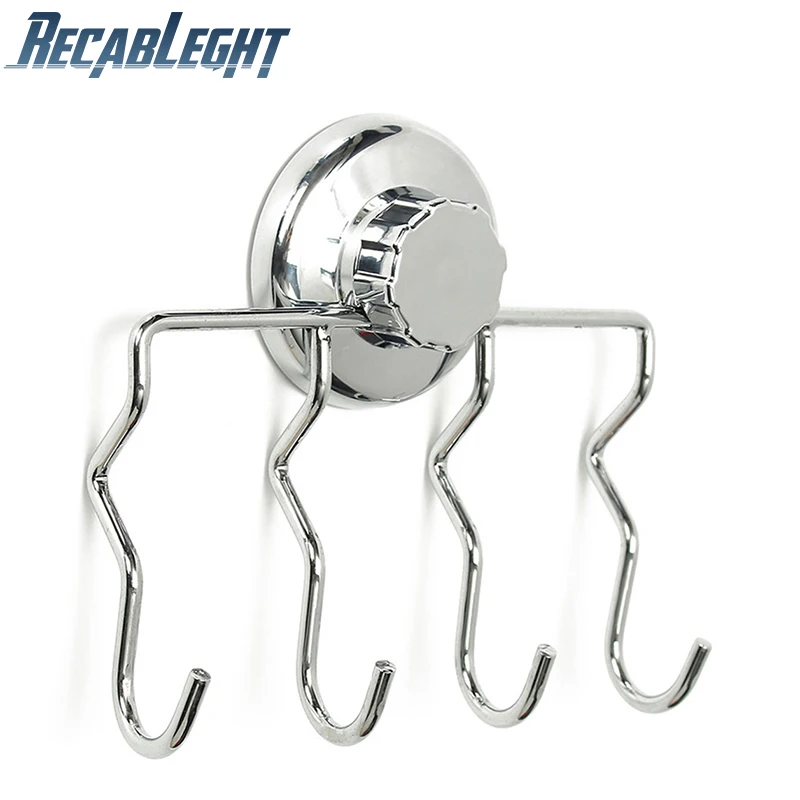 Wall-Mounted Hooks Suction Cup Type Perforated Stainless Steel Clothes Rack Easy To Install Bedroom Space-Saving Storage Tools
Wall-Mounted Hooks Suction Cup Type Perforated Stainless Steel Clothes Rack Easy To Install Bedroom Space-Saving Storage Tools