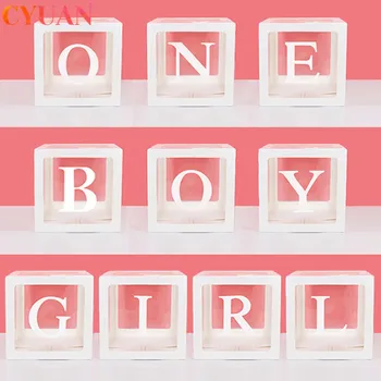 Baby Shower Decorations Transparent Name Age Letter Box Gender Reveal Party Babyshower Boy Girl One Year Birthday Party Supplies
Baby Shower Decorations Transparent Name Age Letter Box Gender Reveal Party Babyshower Boy Girl One Year Birthday Party Supplies