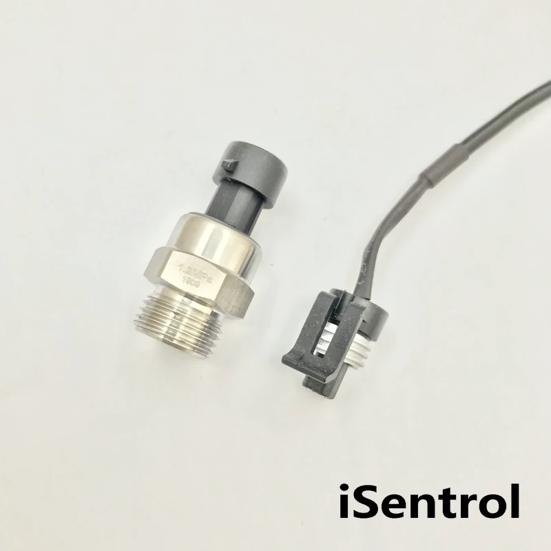 Pressure Sensor Transmitter G1/2" SUS304 Stainless Steel DC 5V 0-1.2 MPa / 0-174 PSI For Water Gas Oil
Pressure Sensor Transmitter G1/2" SUS304 Stainless Steel DC 5V 0-1.2 MPa / 0-174 PSI For Water Gas Oil