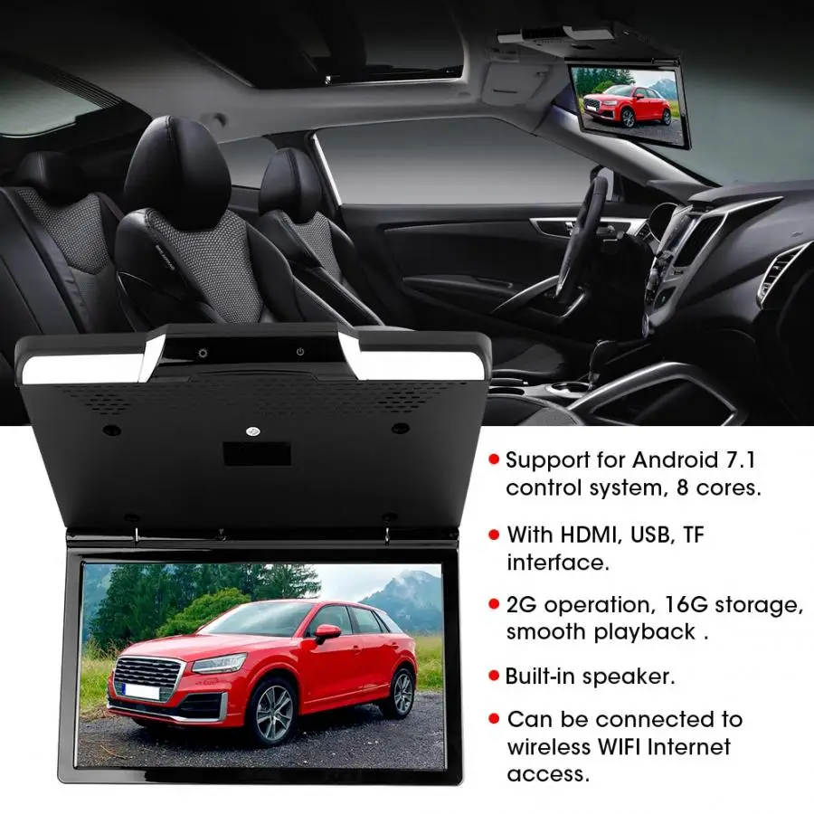 Car Ceiling Roof Mount Monitor DVD Player 1080P Video HD Digital Screen for Android Car DVD Monitor
Car Ceiling Roof Mount Monitor DVD Player 1080P Video HD Digital Screen for Android Car DVD Monitor