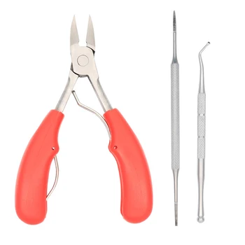 3pcs Portable Durable Toenail Clipper Set Manual Pedicure Home Stainless Steel Toenail Clipper Set Ingrown Thick Nail L0720
3pcs Portable Durable Toenail Clipper Set Manual Pedicure Home Stainless Steel Toenail Clipper Set Ingrown Thick Nail L0720
