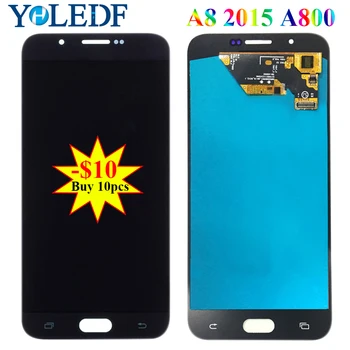 For Samsung Galaxy A8 A800 A8000 A800F Phone LCD Display Touch Digitizer Screen Assembly Adjustable Brightness LCD Pantalla Part
For Samsung Galaxy A8 A800 A8000 A800F Phone LCD Display Touch Digitizer Screen Assembly Adjustable Brightness LCD Pantalla Part