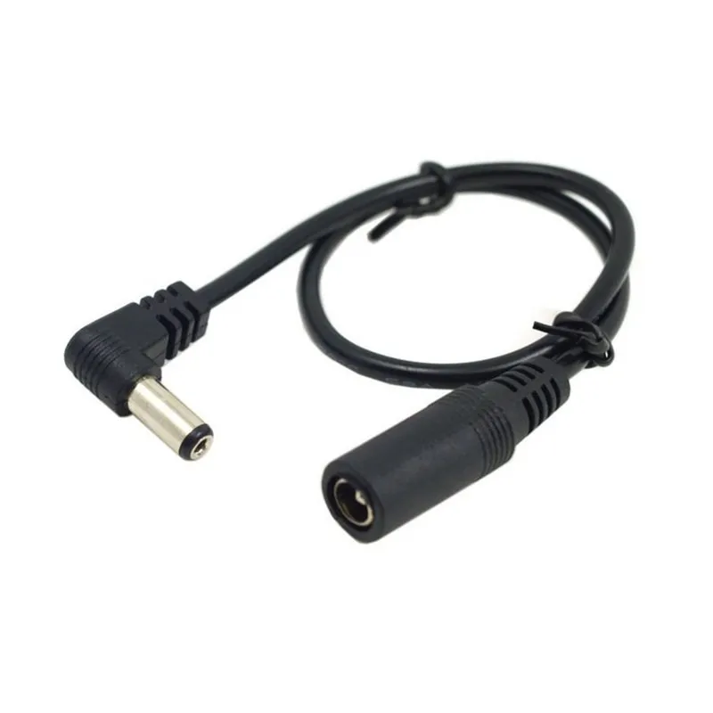 5pcs 90 Degree Right Angle DC 5.5*2.1mm Male to Female Extension Power Cord 30cm 1ft
5pcs 90 Degree Right Angle DC 5.5*2.1mm Male to Female Extension Power Cord 30cm 1ft