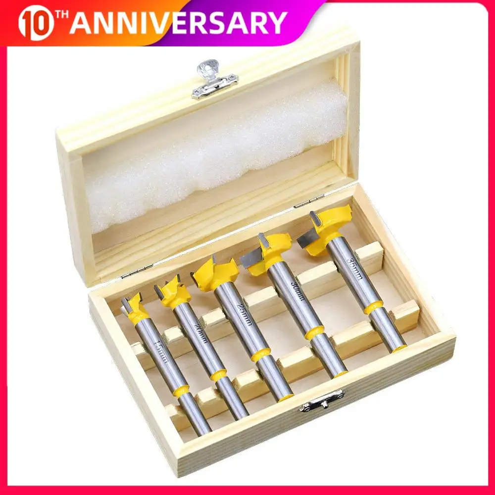 Wood hole drill set 5 pieces of tungsten steel alloy wood board\wood hole opener
Wood hole drill set 5 pieces of tungsten steel alloy wood board\wood hole opener
