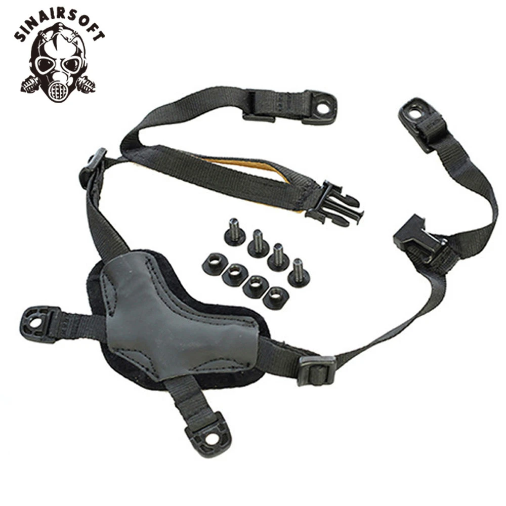 SINAIRSOFT Tactical Helmet General Suspension X-Nape Adjustable Strap Helmet Accessory For Hunting Shooting Military Combat
SINAIRSOFT Tactical Helmet General Suspension X-Nape Adjustable Strap Helmet Accessory For Hunting Shooting Military Combat