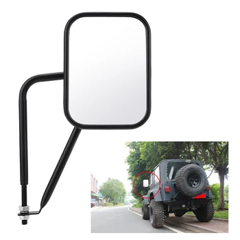 1 pair Rectangular Door-less Shake-proof Side Rear View Mirror for Jeep Wrangler TJ JK JKU CJ 97-17 Large rectangular mirror
1 pair Rectangular Door-less Shake-proof Side Rear View Mirror for Jeep Wrangler TJ JK JKU CJ 97-17 Large rectangular mirror