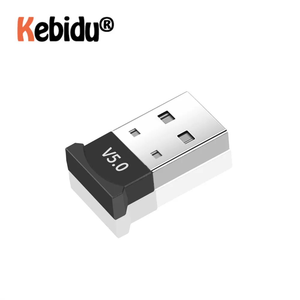 Portable USB Bluetooth 5.0 Adapter Receiver Wireless Mini BT5.0 Version Dongle Laptop Mouse Keyboard Accessories | Электроника