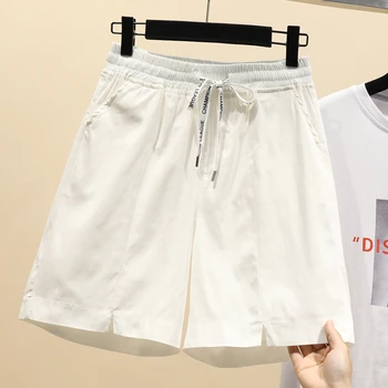 plus size Wide Leg shorts 2020 Summer women casual loose drawsting high Waist solid Female Elastic knee length Pants
plus size Wide Leg shorts 2020 Summer women casual loose drawsting high Waist solid Female Elastic knee length Pants
