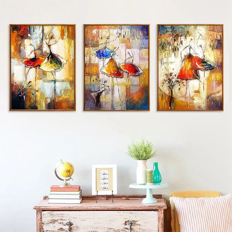 Dancing Girl Canvas Art Painting Abstract Watercolor Oil Painting Nordic Home Decor Wall Art Picture for Living Room Decoration
Dancing Girl Canvas Art Painting Abstract Watercolor Oil Painting Nordic Home Decor Wall Art Picture for Living Room Decoration