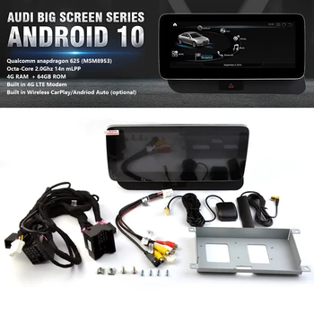 10.25" Car Android 10 Screen For AUDI Q5 2010 2018 Audio Stereo GPS Navigation Head Unit Octa Core 2.0Ghz Snapdragon Processor
10.25" Car Android 10 Screen For AUDI Q5 2010 2018 Audio Stereo GPS Navigation Head Unit Octa Core 2.0Ghz Snapdragon Processor