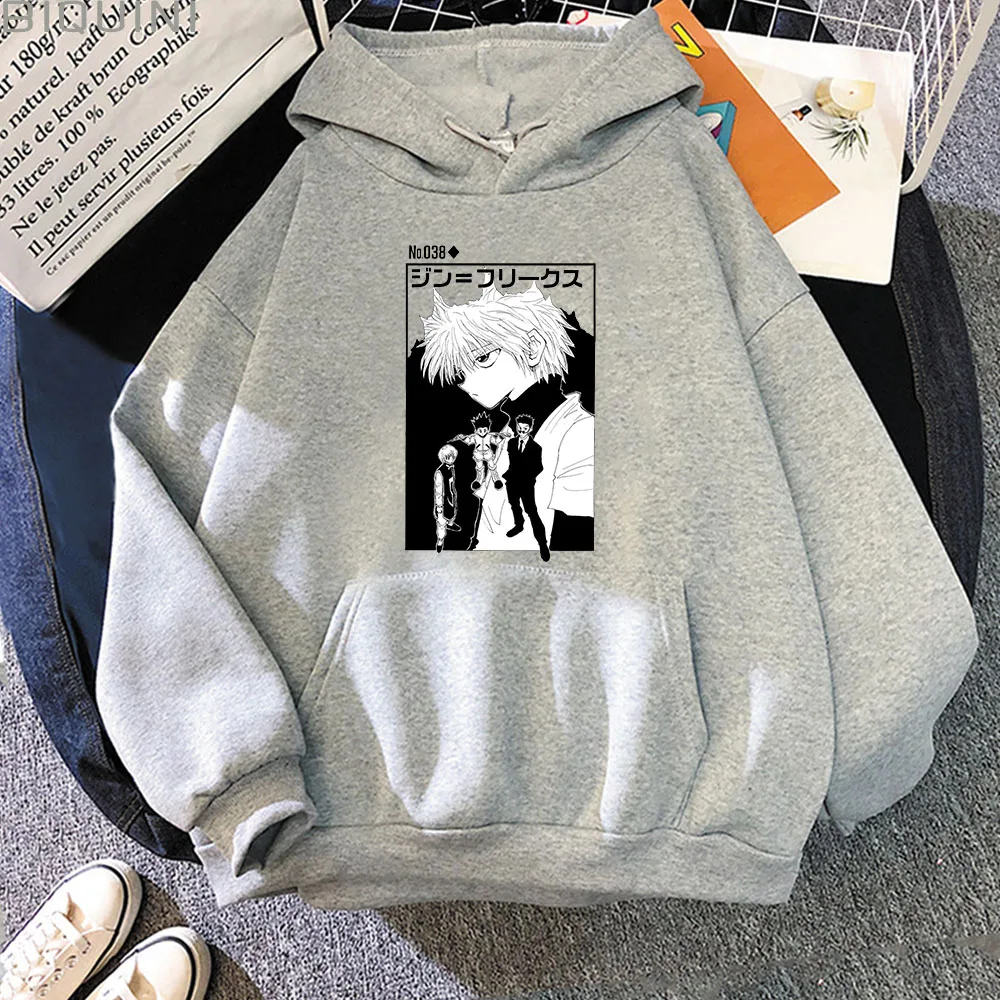 Killua Hoodie Women Hunter X Hunter Oversize Sweatshirts Anime Tops Long Sleeve Pullovers Comic Print Japanese Streetwear Hooded
Killua Hoodie Women Hunter X Hunter Oversize Sweatshirts Anime Tops Long Sleeve Pullovers Comic Print Japanese Streetwear Hooded