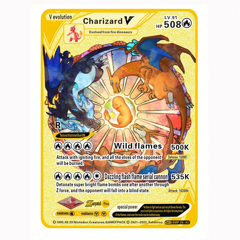 charizard pokemon card binder Shiny Charizard V Full Art