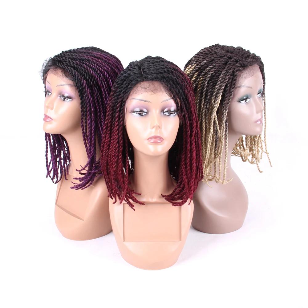 16 inch Braided Wigs Synthetic Lace Front Wig for Black Women Afro Cornrow Braids Lace Wigs with Baby Hair Box Braid Wig
16 inch Braided Wigs Synthetic Lace Front Wig for Black Women Afro Cornrow Braids Lace Wigs with Baby Hair Box Braid Wig