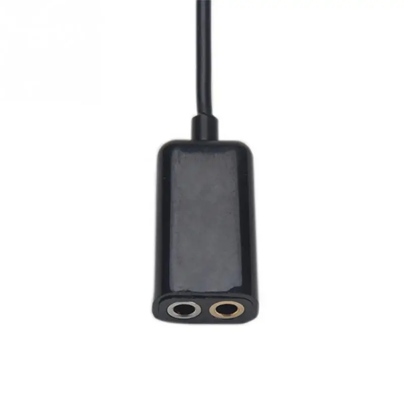 3.5mm Stereo Audio Splitter Universal 3.5mm Stereo Splitter Audio Male To Earphone Headset+Microphone Adapter For Phones