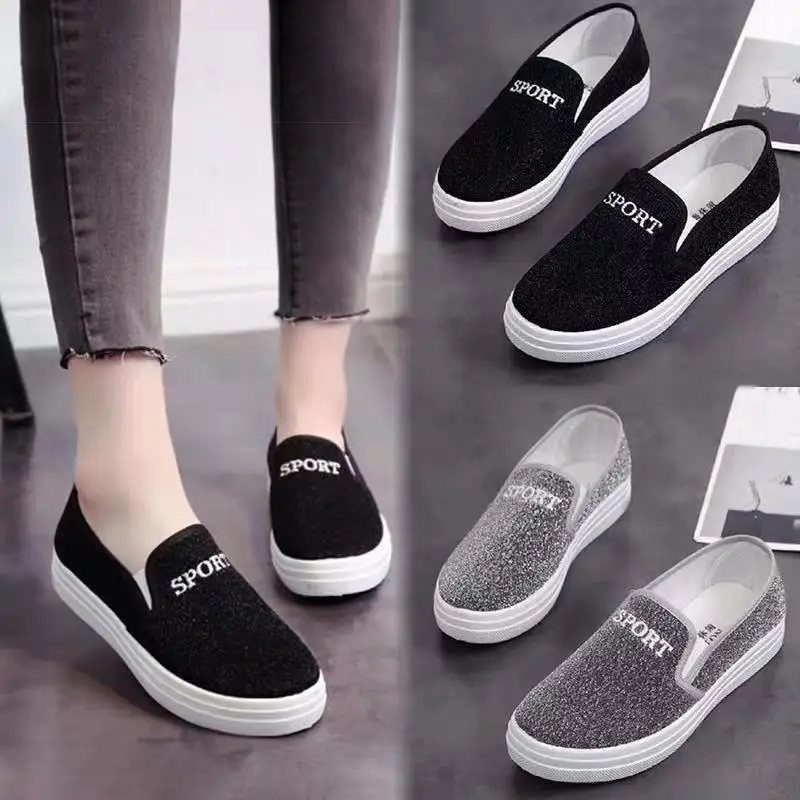 Фото European Famous Brand Patchwork Espadrilles Shoes Woman Genuine Leather Creepers Flats Ladies Loafers White Moccasins | Обувь