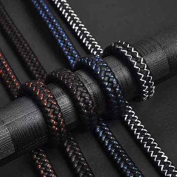 1M 7mm Flat Braid Genuine Leather Rope Cord For Diy Europe Men Bracelet Bangle Jewelry Making Findings Accessories Handmade Gift
1M 7mm Flat Braid Genuine Leather Rope Cord For Diy Europe Men Bracelet Bangle Jewelry Making Findings Accessories Handmade Gift