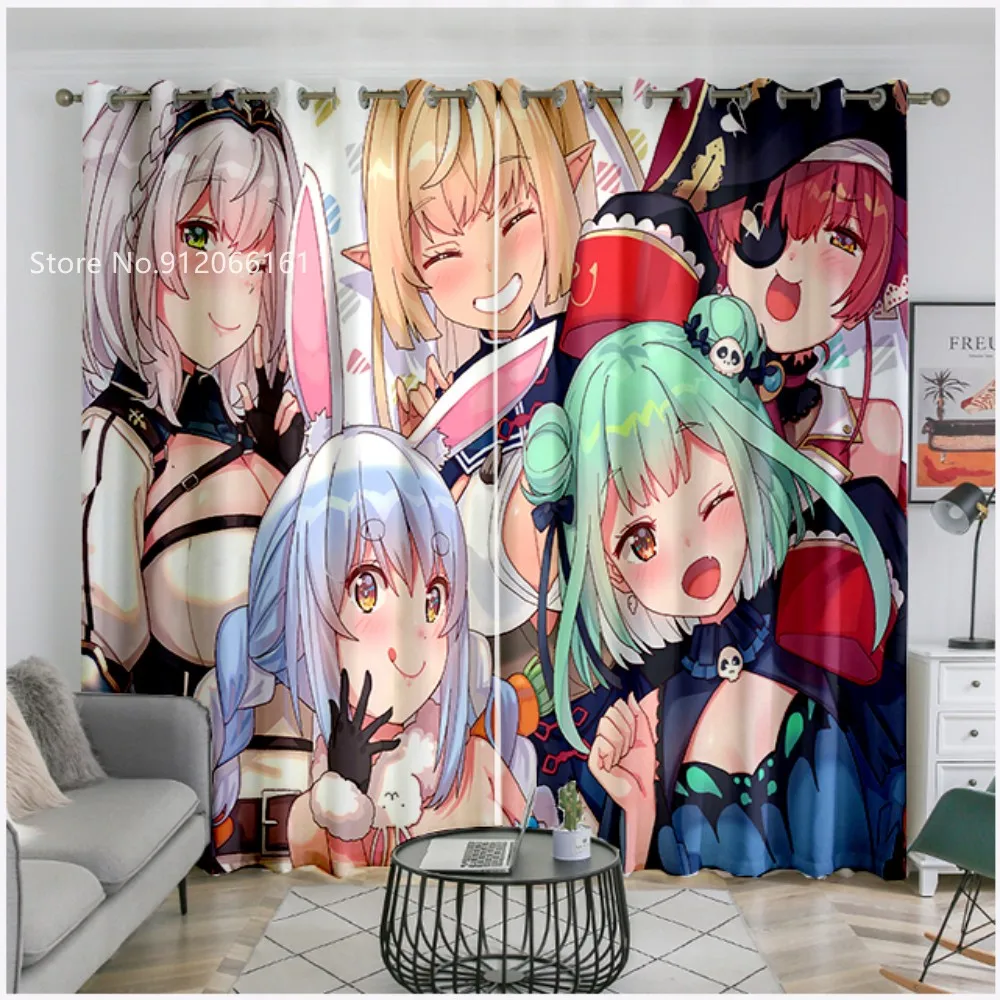Anime Girls Window Curtain 3D Printing Usada Pekora Blackout Curtain Home Textile Custom Window Drapes Lovely Kawaii Decoration
Anime Girls Window Curtain 3D Printing Usada Pekora Blackout Curtain Home Textile Custom Window Drapes Lovely Kawaii Decoration