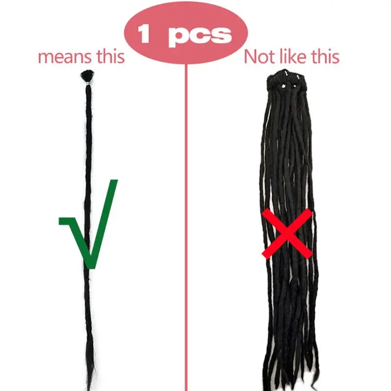 1Pc Felt Handmade Reggae Dreadlocks Ethnic Style Rainbow Colorful Hair Extensions for Women Girls Hip-Hop Style Crochet Braiding
1Pc Felt Handmade Reggae Dreadlocks Ethnic Style Rainbow Colorful Hair Extensions for Women Girls Hip-Hop Style Crochet Braiding