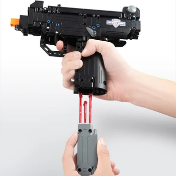 Diy 359PCS UZI Mini Submachine Gun Collection Model Building Blocks Toys Bricks Creative Educational Christmas Gift For Children
Diy 359PCS UZI Mini Submachine Gun Collection Model Building Blocks Toys Bricks Creative Educational Christmas Gift For Children