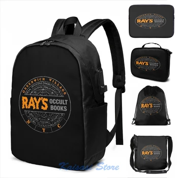 Funny Graphic print Ghostbusters - Rays Occult Books USB Charge Backpack men School bags Women bag Travel laptop bag
Funny Graphic print Ghostbusters - Rays Occult Books USB Charge Backpack men School bags Women bag Travel laptop bag