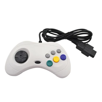 Ganer High quality White game controller Classic gamepad joystick wired game pad for sega saturn
Ganer High quality White game controller Classic gamepad joystick wired game pad for sega saturn