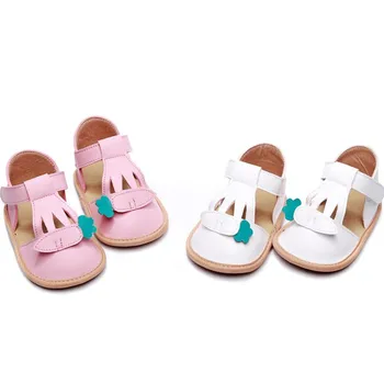 

Baby Girl Sandal Summer Bebe Girl Shoes Moccasins 0-24 months Adorable Anti-slip Hook Loop PU Leather Hard Sole For Babies Cute
