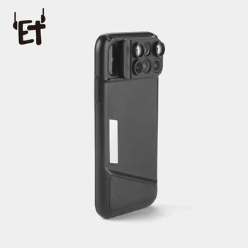 ET Professional Camera Lens For iPhone X 6 in 1 Phone Case Fish Eye Wide Angle Macro Lente Para Cellular Fisheye Cover Case
ET Professional Camera Lens For iPhone X 6 in 1 Phone Case Fish Eye Wide Angle Macro Lente Para Cellular Fisheye Cover Case
