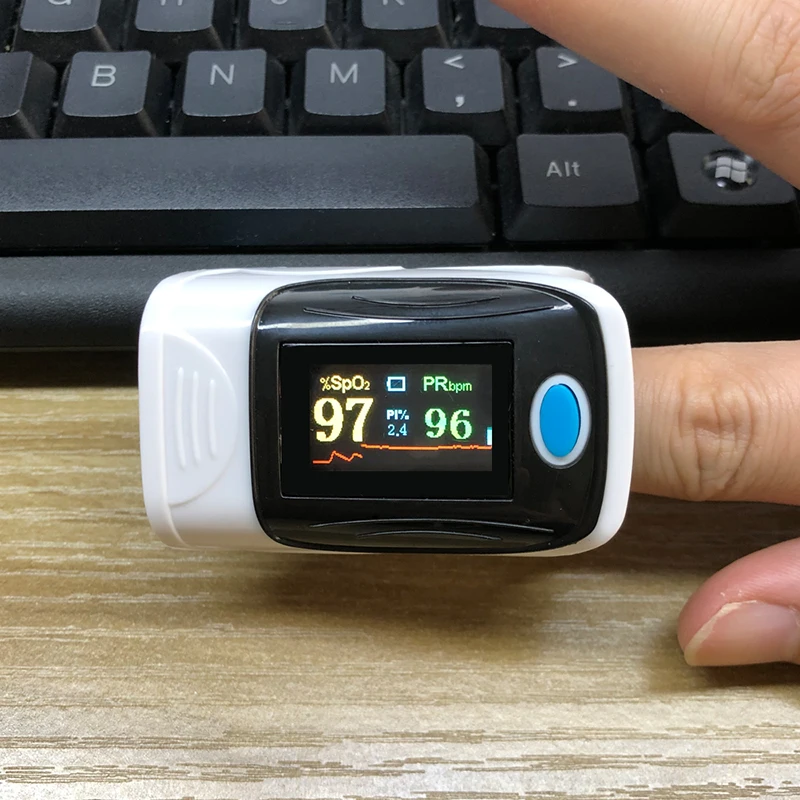 Generic Finger Pulse Oximeter Blood Oxygen Monitor Oxygen Saturation