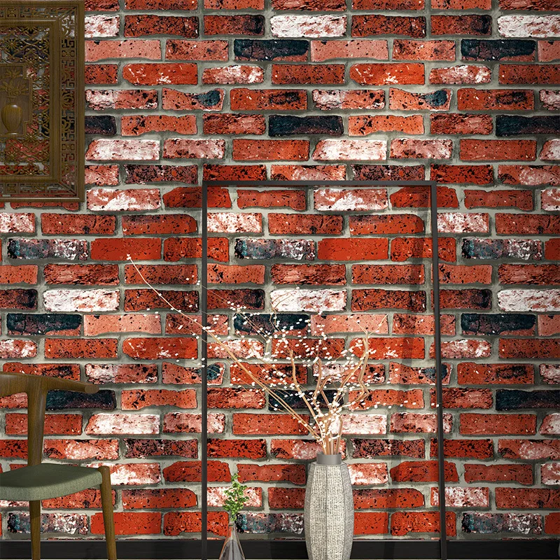 Chinese Style Retro Imitation Brick Pattern Bricks 3D Wallpaper Hotel Bar Barber Shop Clothing Store Nostalgic Restaurant
Chinese Style Retro Imitation Brick Pattern Bricks 3D Wallpaper Hotel Bar Barber Shop Clothing Store Nostalgic Restaurant