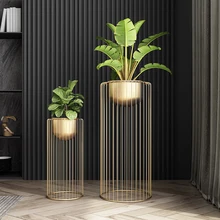 Nordic Wrought Iron Hallway Porch Floor-standing Flower Pot Rack Living Room Plant Stand Creative Balcony Plant Shelf Decoration
Nordic Wrought Iron Hallway Porch Floor-standing Flower Pot Rack Living Room Plant Stand Creative Balcony Plant Shelf Decoration