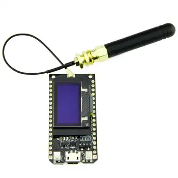 Bluetooth Wifi ESP-32 Development Board Module Lora32 Lora 868Mhz ESP32 Lora Oled 0.96 Inch Blue Display With Antenna
Bluetooth Wifi ESP-32 Development Board Module Lora32 Lora 868Mhz ESP32 Lora Oled 0.96 Inch Blue Display With Antenna