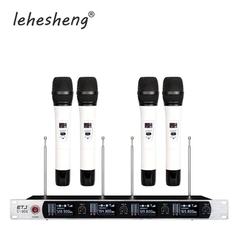 4 Transmitter Wireless Microphone Professional Karaoke Vocal Microphone U-404 Good Quality Singing Machine
4 Transmitter Wireless Microphone Professional Karaoke Vocal Microphone U-404 Good Quality Singing Machine