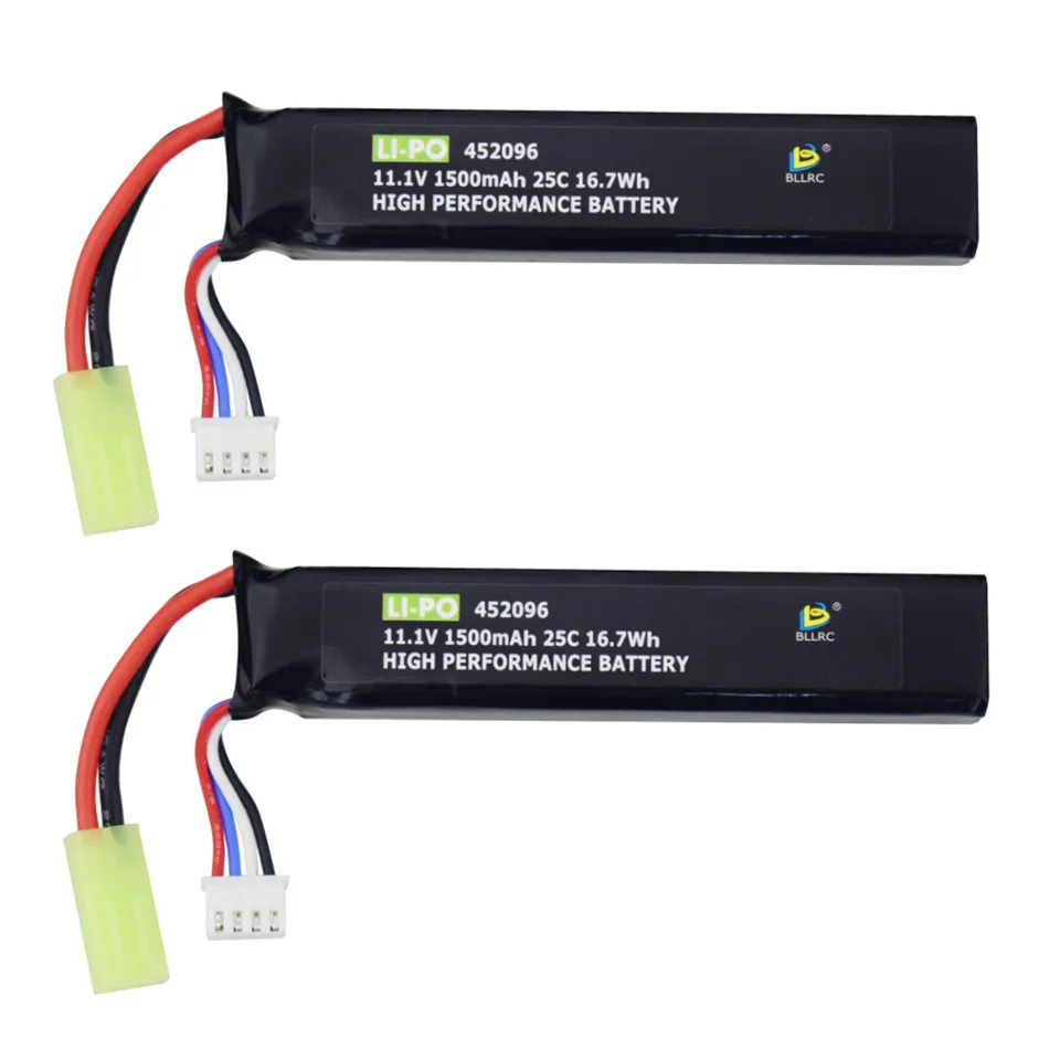 3S 11.1V 1500mAh 25C Lipo Battery for Airsoft G36C M4A1-RIS M4A1 CAR15 MP5A5 M249 MP5K MC51 FNP90 AK47 G3A4 G36 Electric Gun
3S 11.1V 1500mAh 25C Lipo Battery for Airsoft G36C M4A1-RIS M4A1 CAR15 MP5A5 M249 MP5K MC51 FNP90 AK47 G3A4 G36 Electric Gun